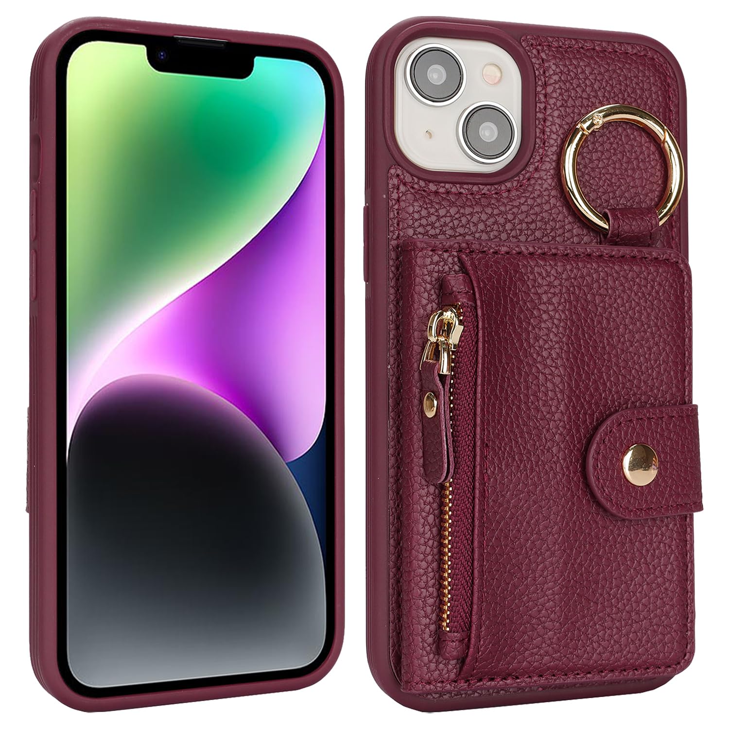 SailorTech Handyhülle für iPhone XS Max Etui mit Kartenfach,