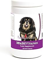 Vista 91 de Healthy Breeds Bulldog Multivitamínico Masticable Suave para Perros 180 Recuento