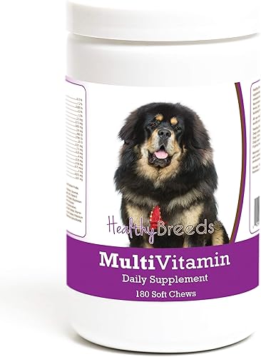 Miniatura 91 de Healthy Breeds Bulldog Multivitamínico Masticable Suave para Perros 180 Recuento