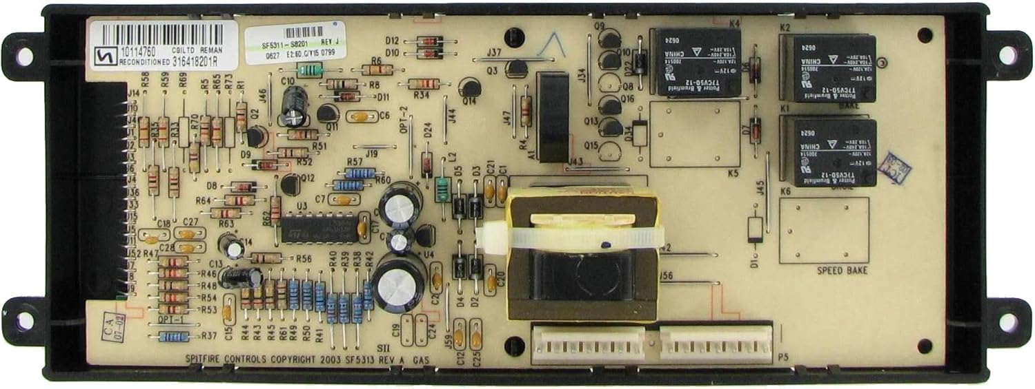 ReplacementParts SPITFRIRE SF5341S7115E Oven Control