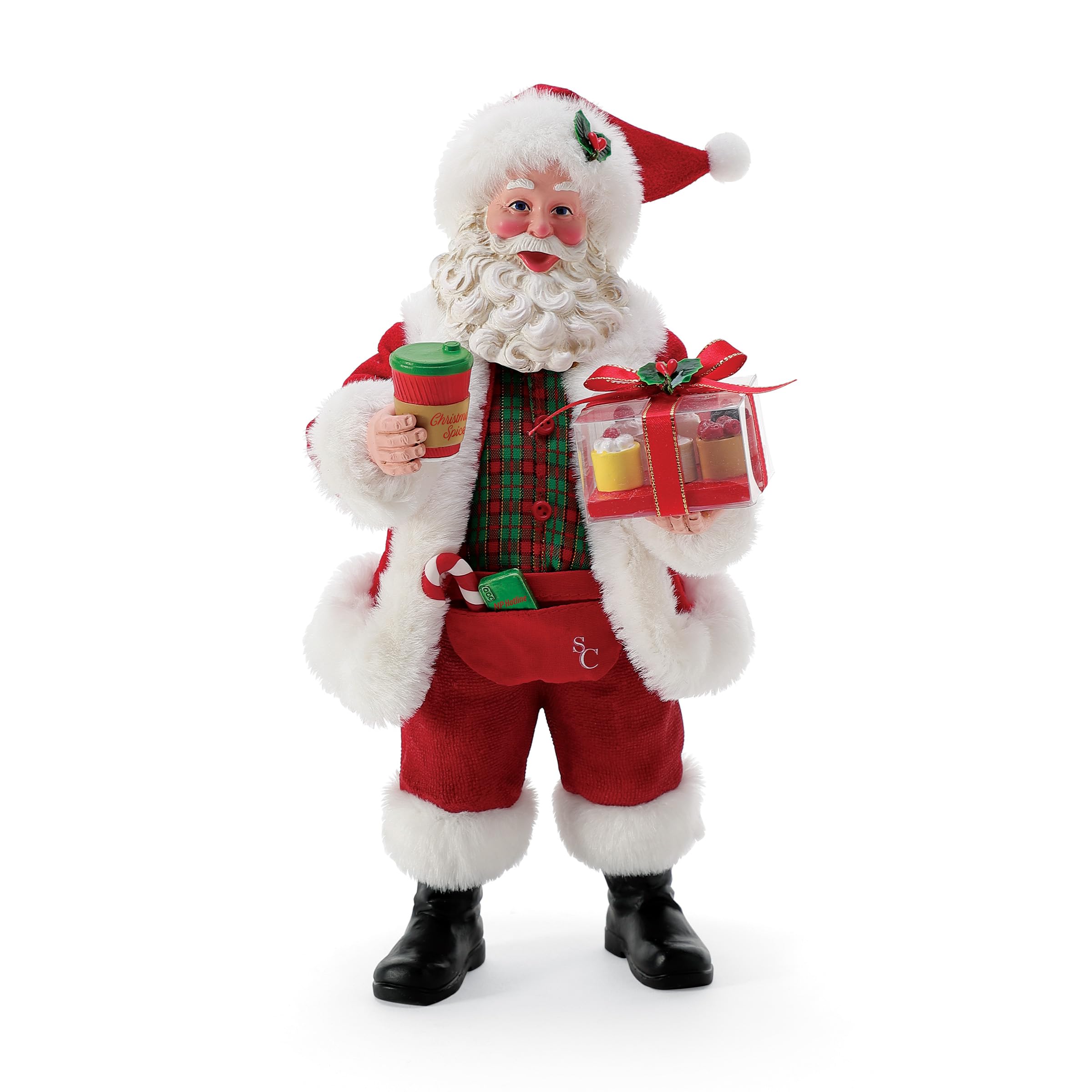 Amazon.com: Department 56 Possible Dreams Bon Appetit Santa Coffee