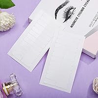 Vista 4 de Blulu 360 Piezas de Cintas Adhesivas para Extensiones de Cabello Blancas, Cintas de Doble Cara Fuertes en Reemplazo de Extensiones, Cinta Adhesiva