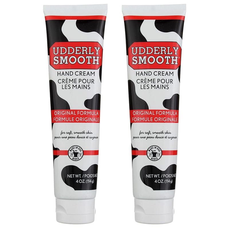 UDDERLY SMOOTH Creme para as mãos, fórmula original, 114 g, pacote com 2