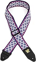 Vista 12 de Ernie Ball Correa de Guitarra Jacquard, Peace Love Dove (P04613)