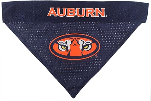 Miniatura 132 de Pets First Accesorios universitarios para mascotas, bandana reversible, Clemson Tigers, L/XL