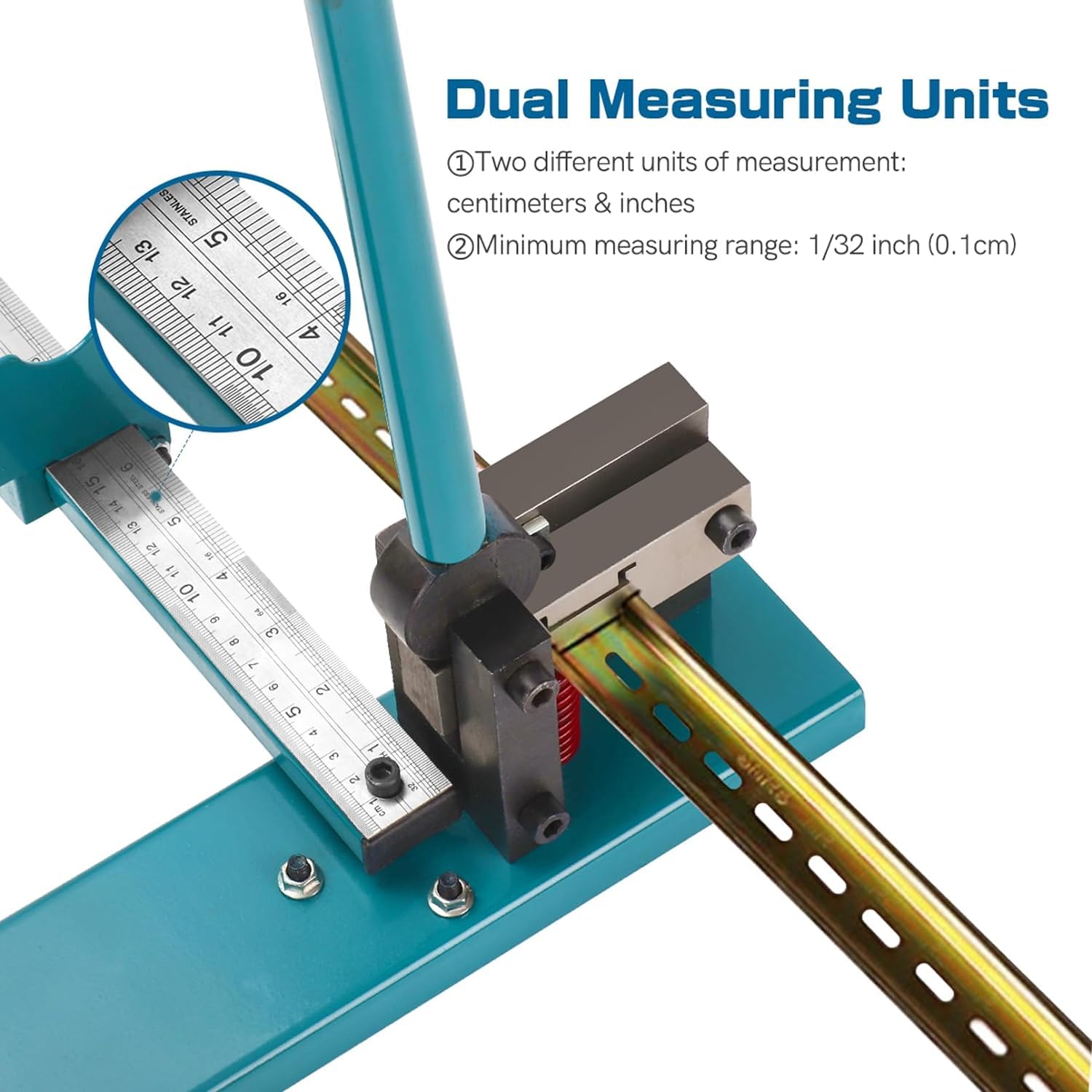 Amazon.co.jp: DIN レールカッターツール、二重溝 50cm 定規付き