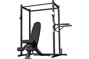 FITNESS Short Power Rack – PR-1050 – 72 inches with Optional Attachments...