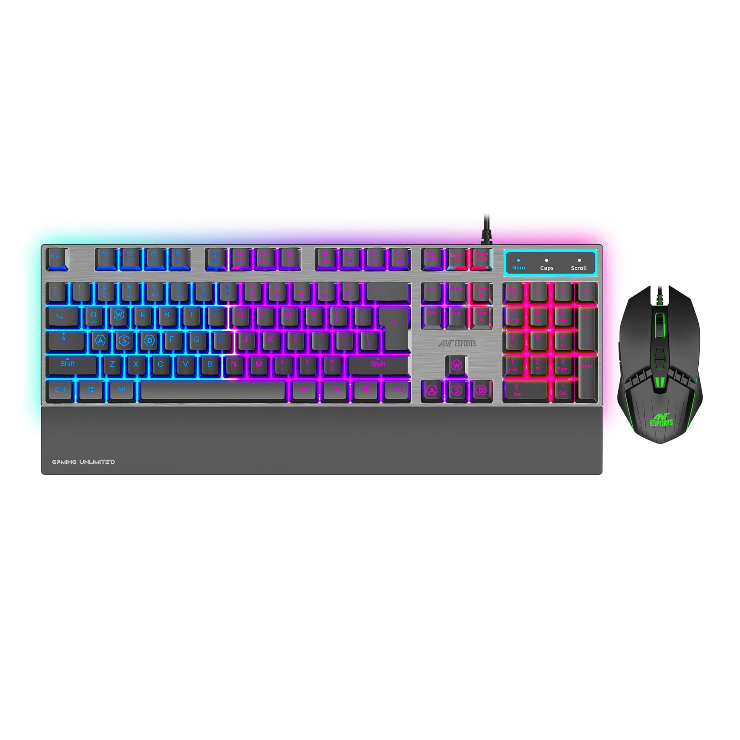 Amazon.in: Buy Ant Esports KM540 Gaming Keyboard and Mouse Combo