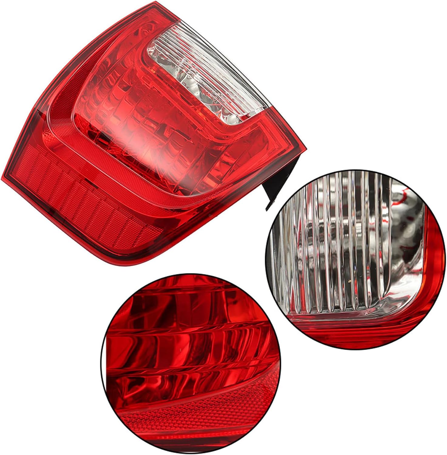 munirater Tail Light Right Side Replacement for Edge 2011-2014 Rear Brake Lamp