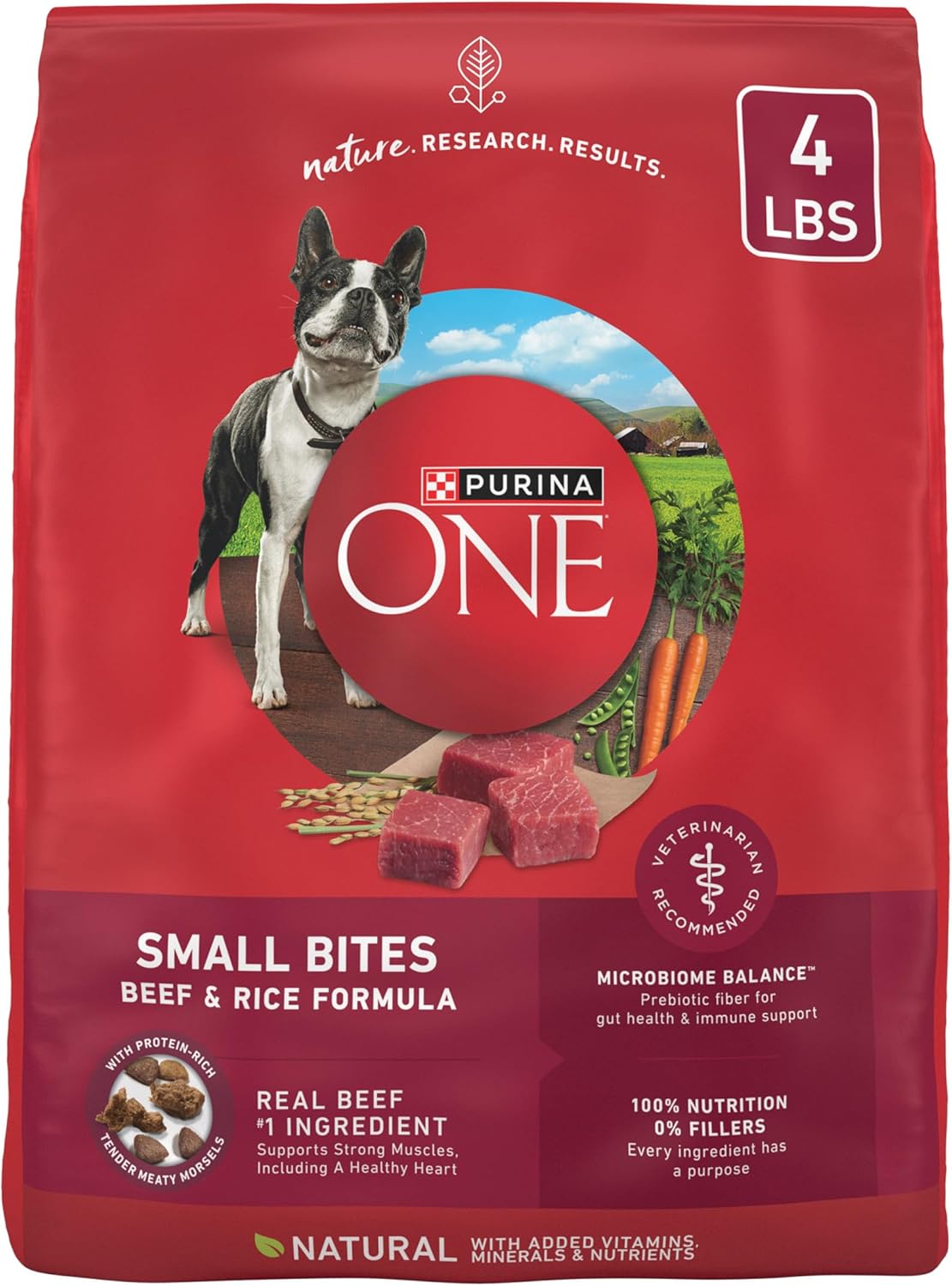 Purina ONE Beef & Rice Small Bites Dry Dog Food