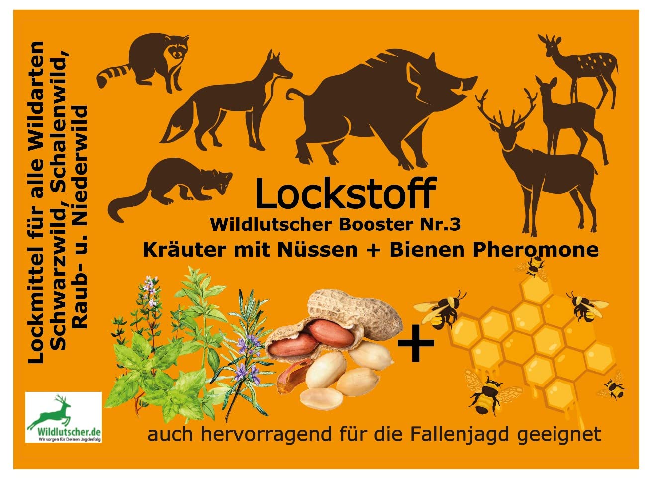 Lockstoff Booster Nr.3 Kräuter/Bienen Propolis Lock- Nüsse