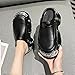 DMMWCX Clogs Fashion Women Men Thick Bottom Rivet Clogs Outdoor Slippers Summer Sandals Garden Shoes-Black-42-43