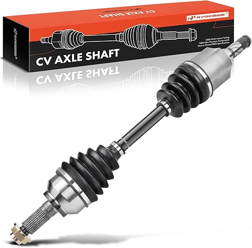 A-Premium Conjunto de eje de eje CV compatible con Mazda 3 2005 2006 2007 2008 2009, 3 Sport 2009, L4 2.0L, transmisión automática, lado delantero