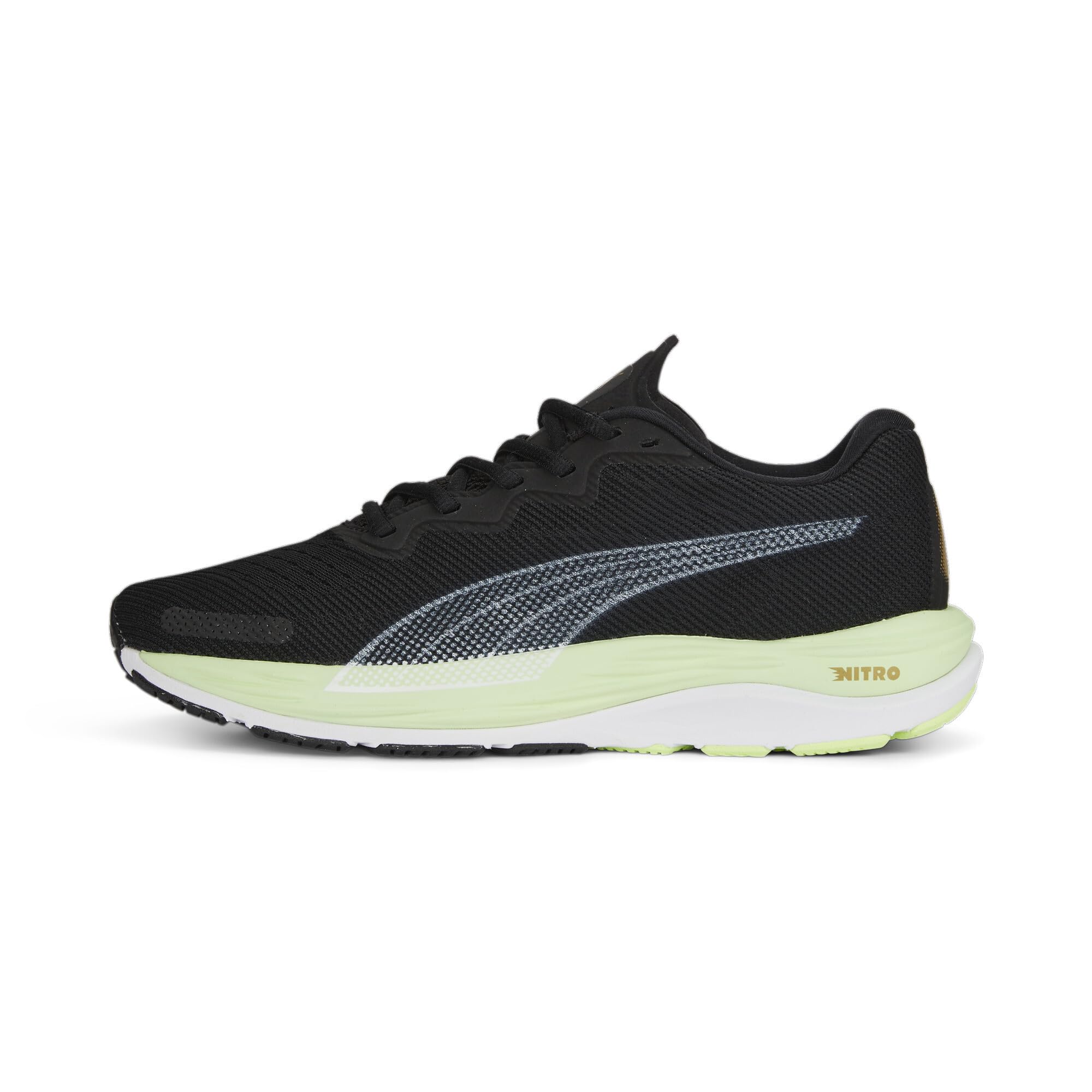 Puma Mujeres Velocity Nitro 2 Run 75 Zapatillas para Correr Zapatilla Neutral Puma Black-Light Mint - Negro