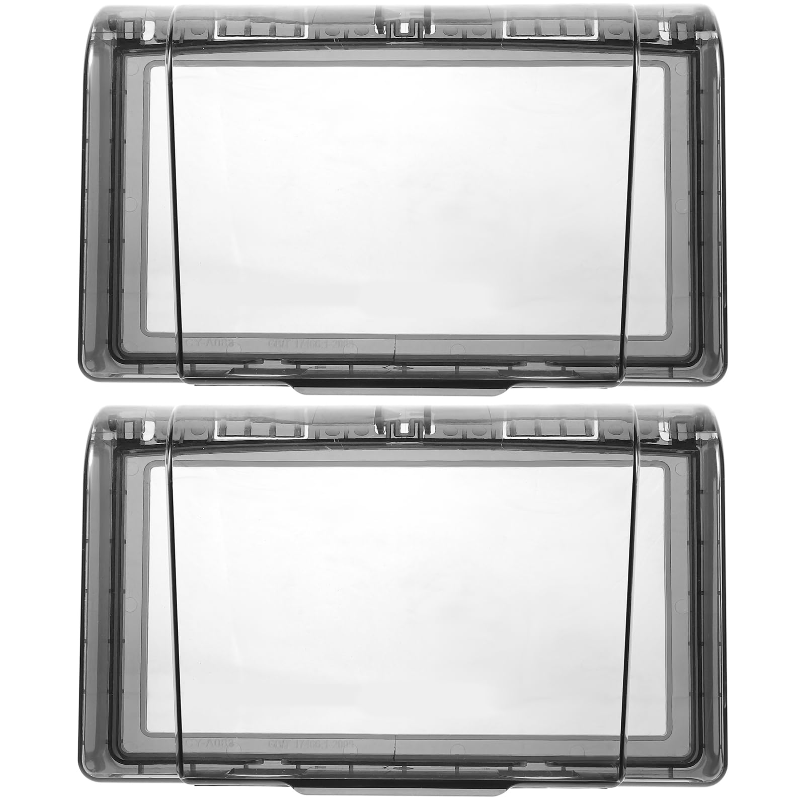 Healifty Outdoor Outlet Covers Plug and Receptacle Protector Waterproof Socket Outlet Cover Wall Switch Cover Plug Protector Supply 2pcs