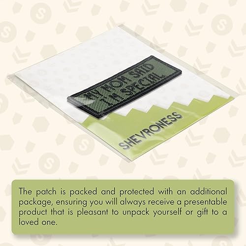 Miniatura 7 de SHEVRONS My Mom Said - Parche táctico divertido para sombreros, chalecos, jeans, mochilas, toda la ropa y equipo, altamente duradero e