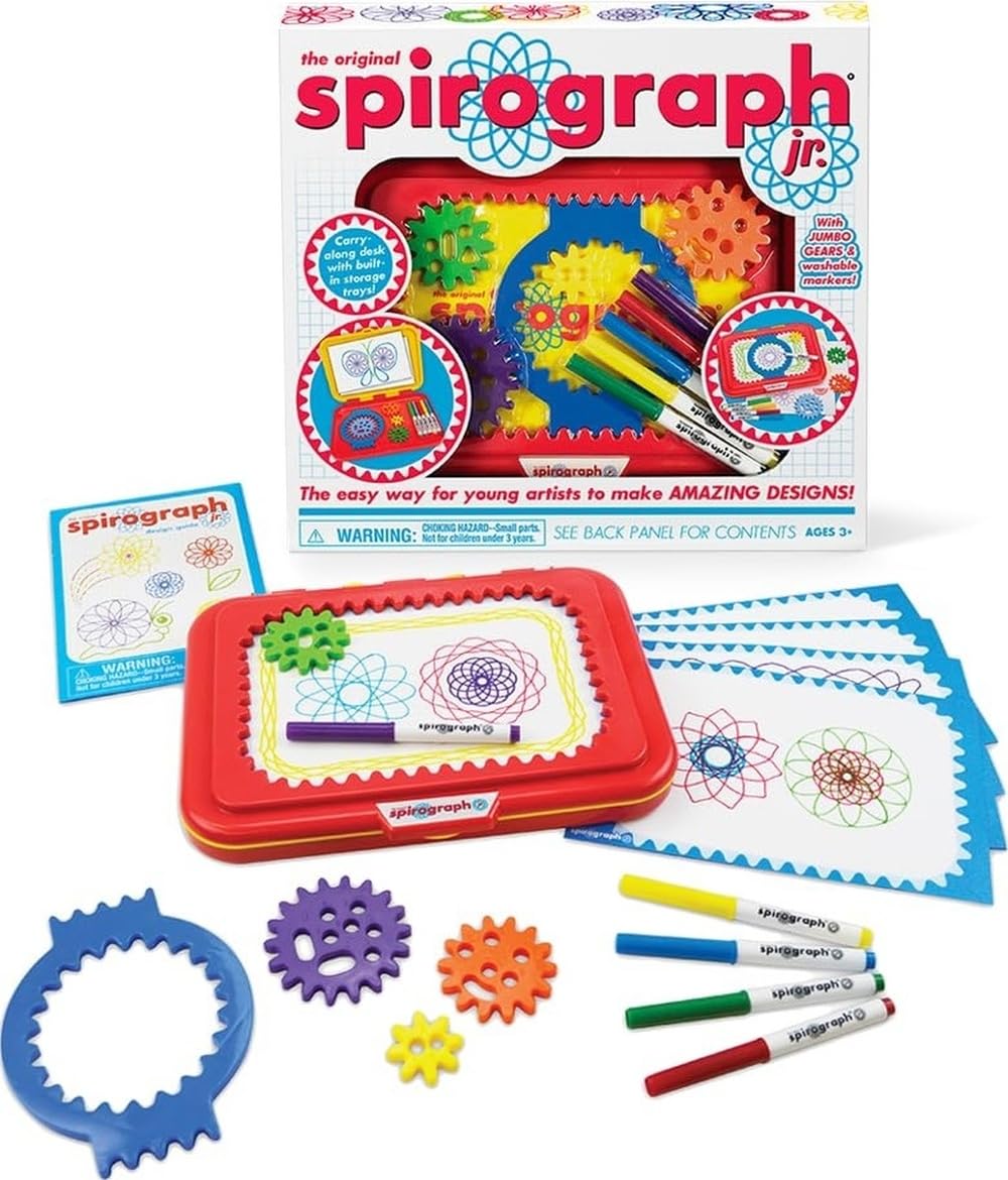 Spirograph Jr., Mehrfarbig, Assorted