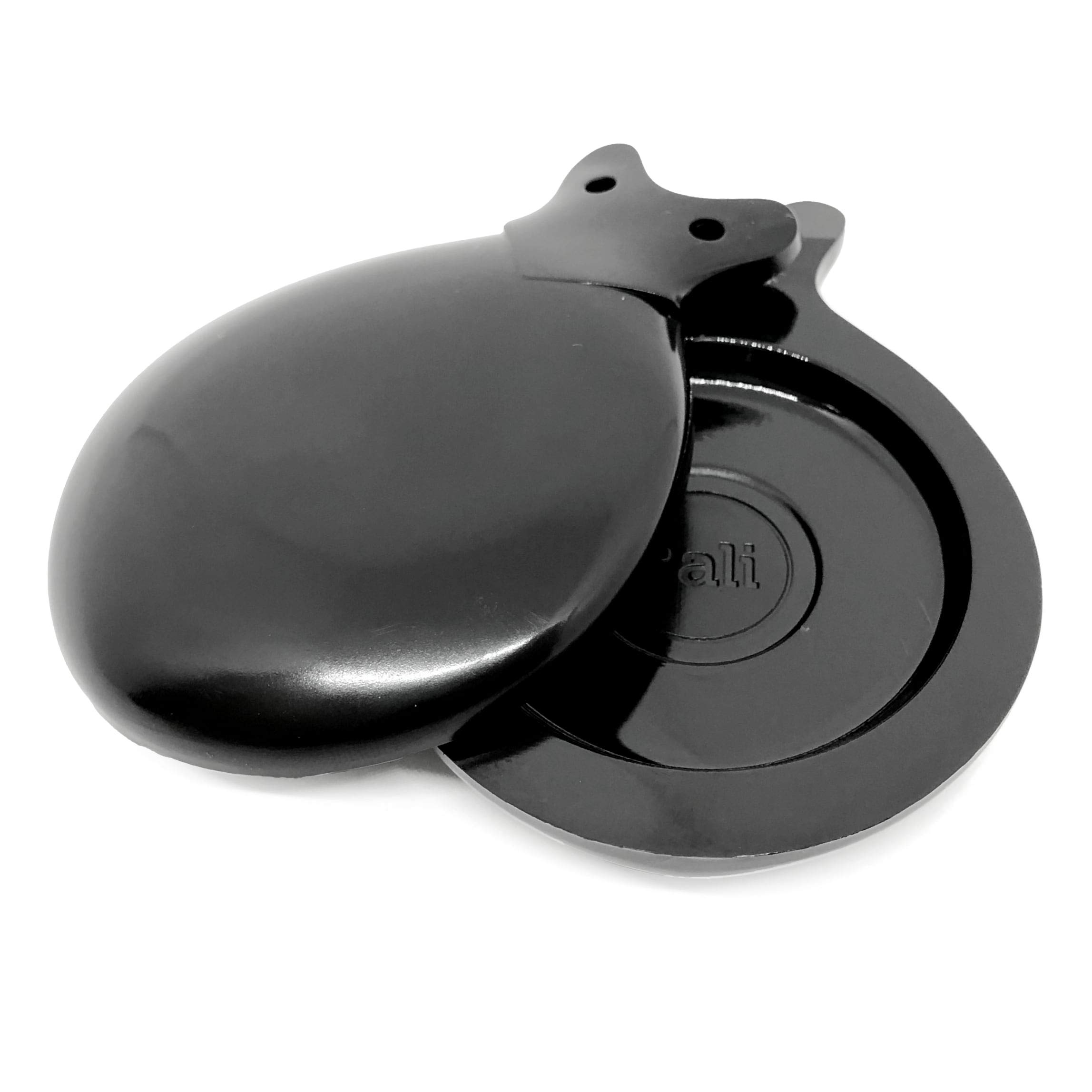 colore nero con doppia scatola. Ideale per l'apprendimento. (Custodia blu a pois)