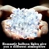 200 Piezas Luces LED para Globos Miniatura de Larga Duración Impermeables, Lámpara Redonda para Globos de Látex, Faroles de Papel, Fiestas, Bodas, Festivales, Navidad, Halloween Decorativo (Blanco) LED 4