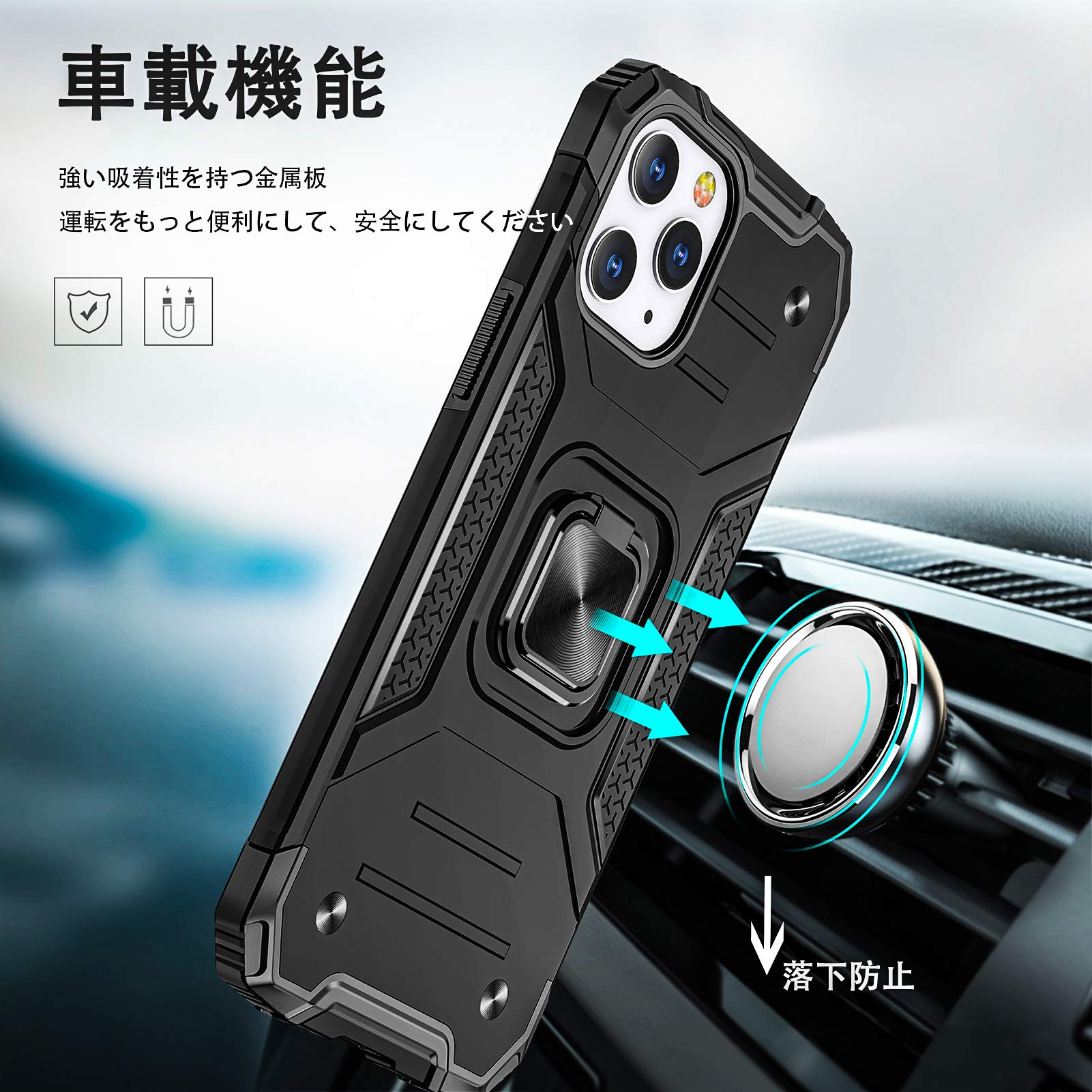 Amazon.co.jp: Mnunjiajia 対応 ケース Pixel 7 Pro 用のケース リング 