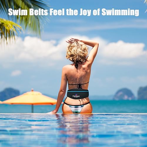 Miniatura 7 de Swim Belt, Flotation Belt, Water Aerobics Belt, Swimming Belts for Adults, Pool Exercise Equipment for Adults and Children, Water Aerobic Equipment