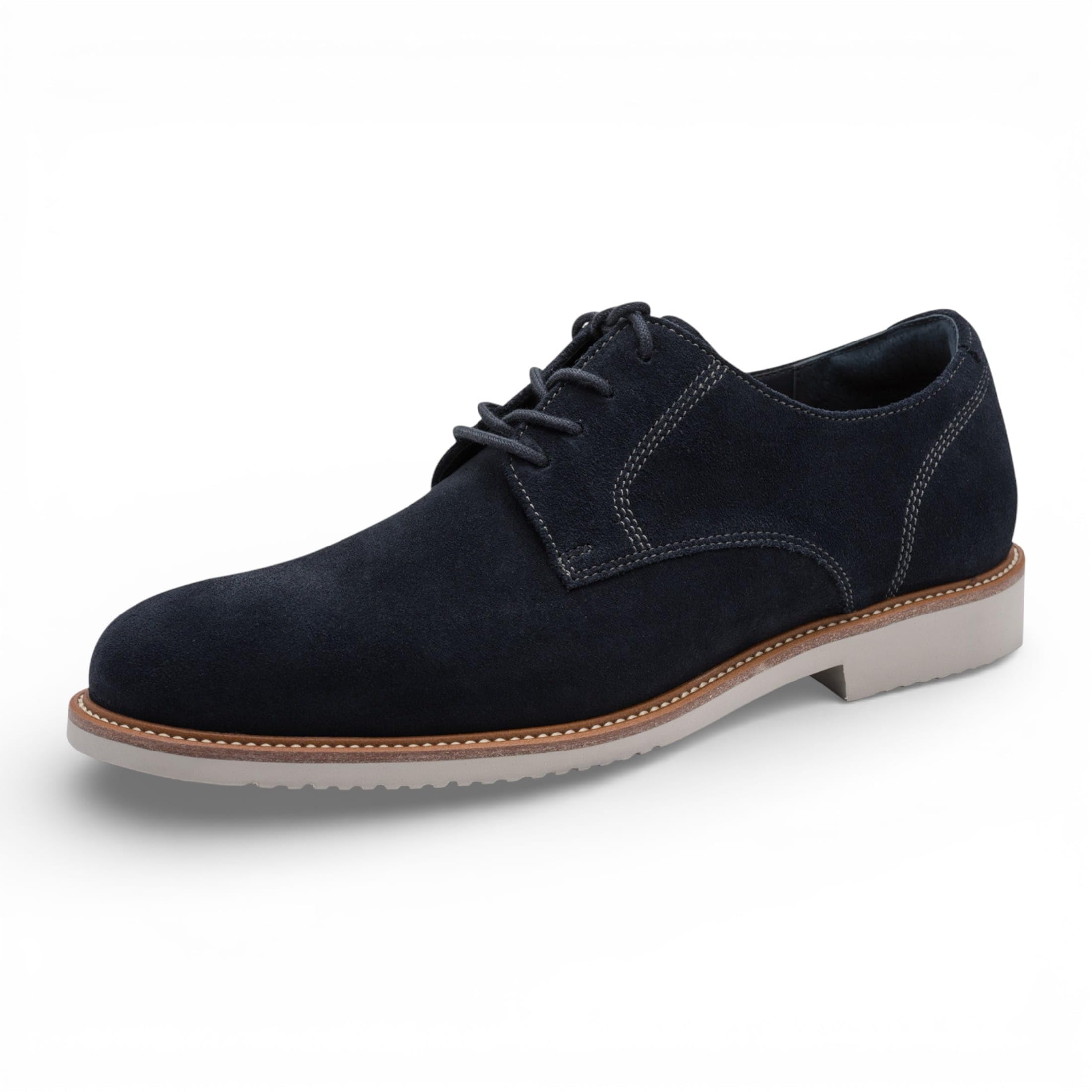 Scarpe Derby da uomo classiche – Stringate Formale Oxford Style con suola a contrasto