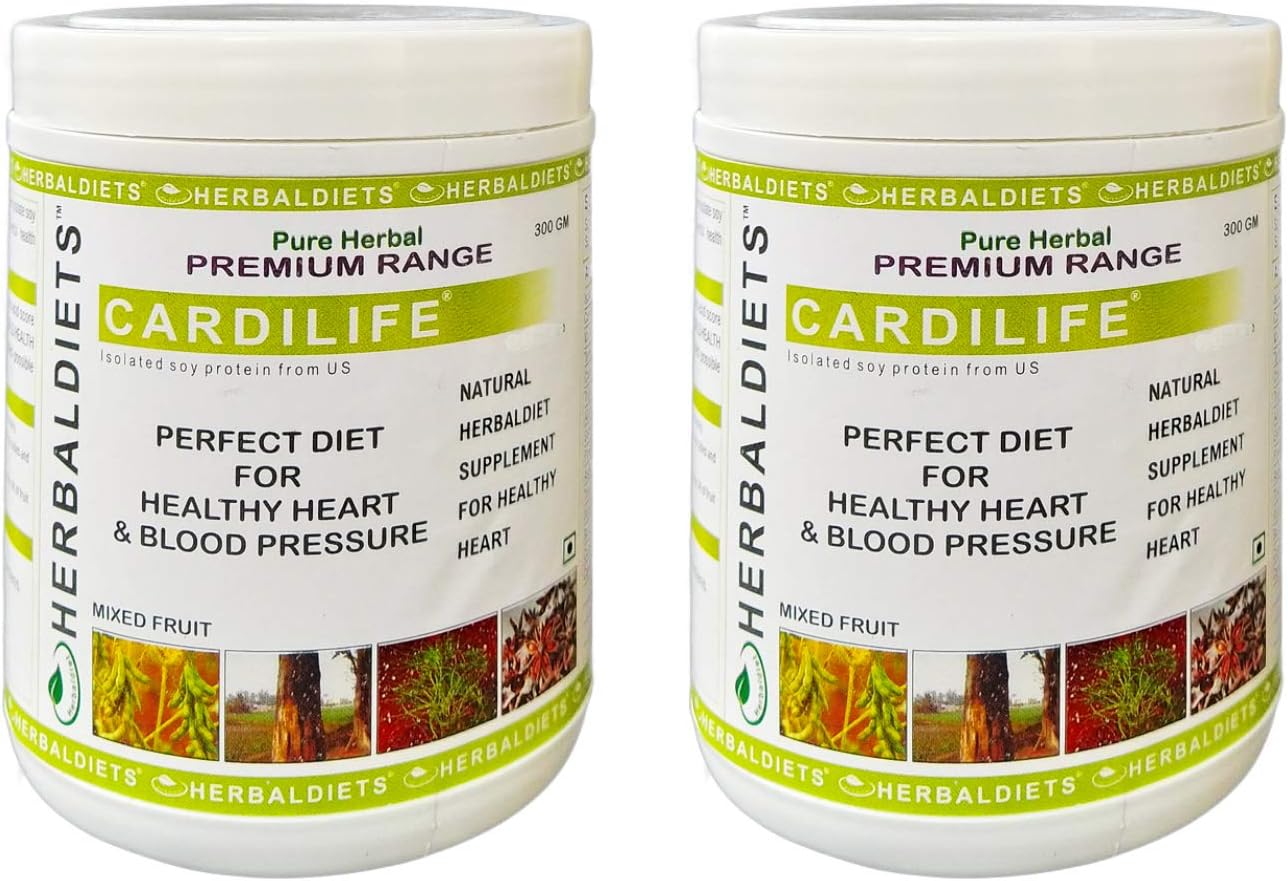 HERBAL DIETS CARDILIFE (300 GM, Pack of Two) Herbaldiets products for Heart & Blood Pressure