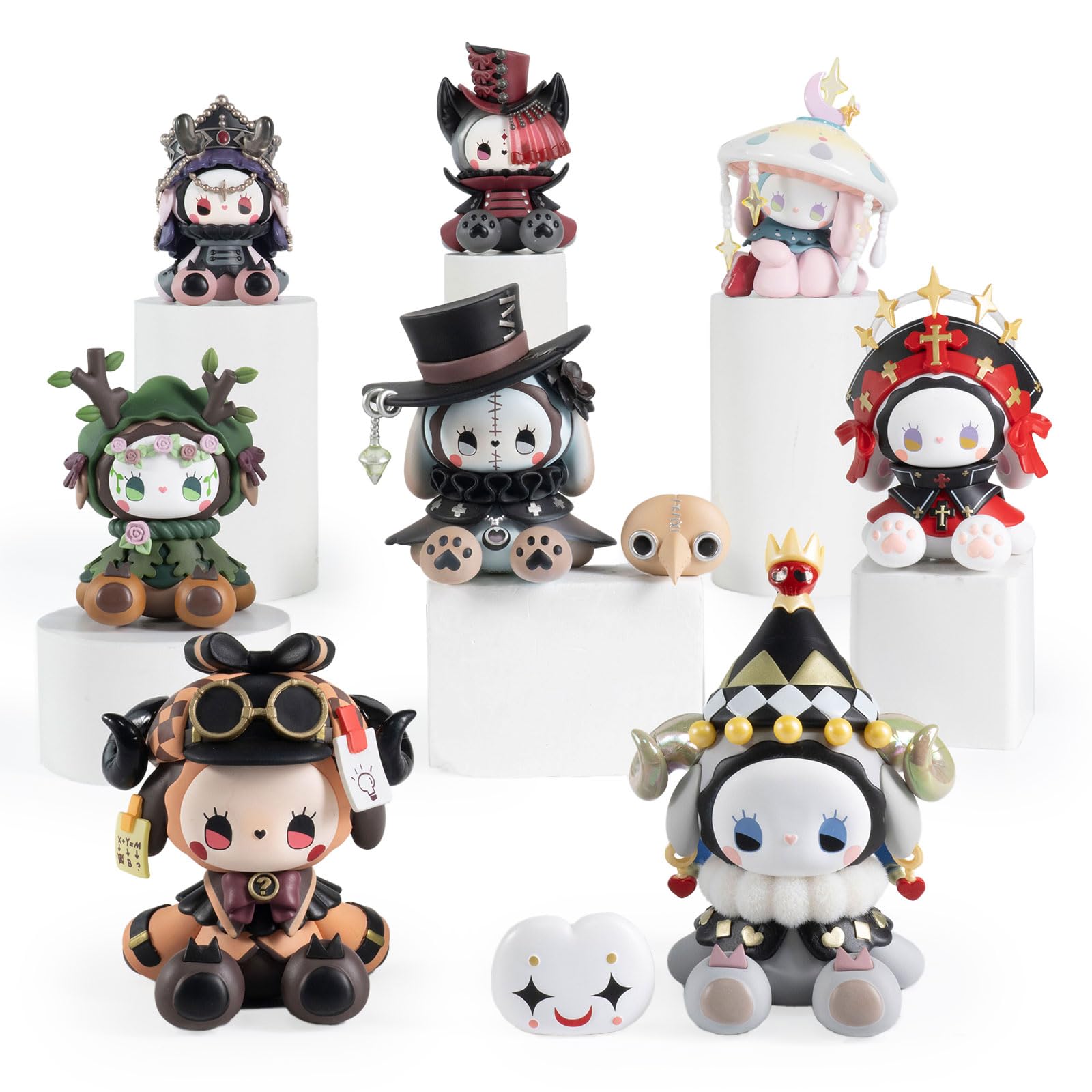 BEEMAI Emma Secret Forest Frostveil Villa Series 3-Box Set (3er Set No Repeat), Blind Box Cute Figures Collectible Birthday Gifts