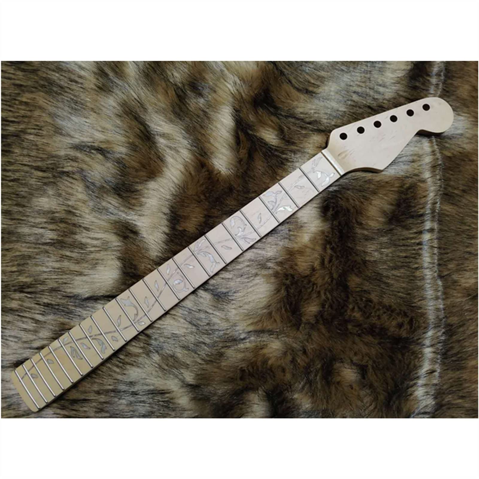 Gryf gitary elektrycznej 22 Frets Maple Electric Guitar Neck Szyi Akcesoria Do Guitarra Instrumenty Muzyczne