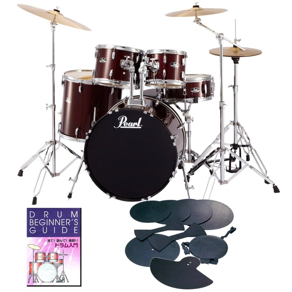 Amazon | 【ラバーパッド+教則DVD付】Pearl パール RS525SCW/C 