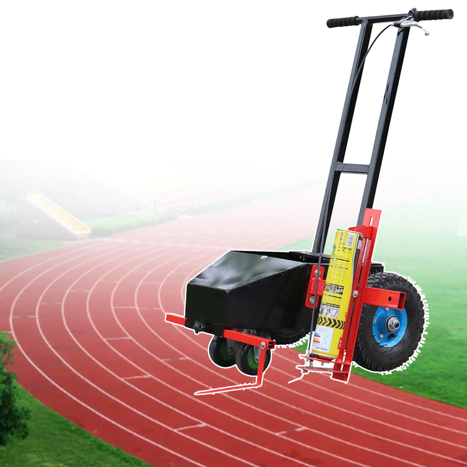 asdchZen Line Striping Machines, Line Driveway Marking Applicator, Road Marking Machine, Grass Floor Marker Spray Paint, Traffic Lane Marking Tools