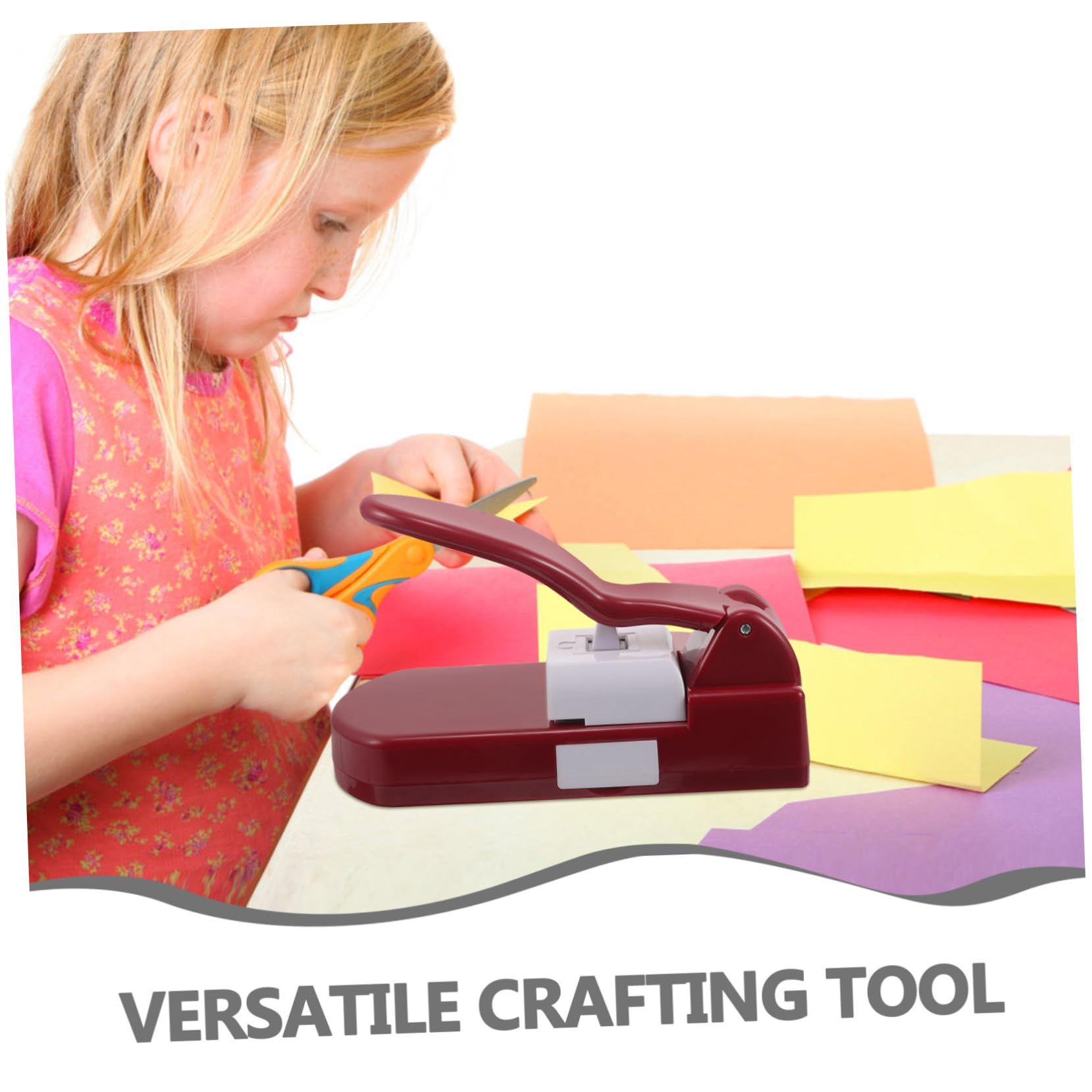 Perforatrice de Puzzle Créative en Plastique Rouge