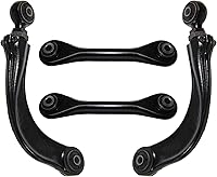 Vista 1 de Detroit Axle - 4 brazos de control traseros para Ford C-Max Focus Mazda 3 5 Volvo C30 C70 S40 V50, 4 brazos de control superior e inferior