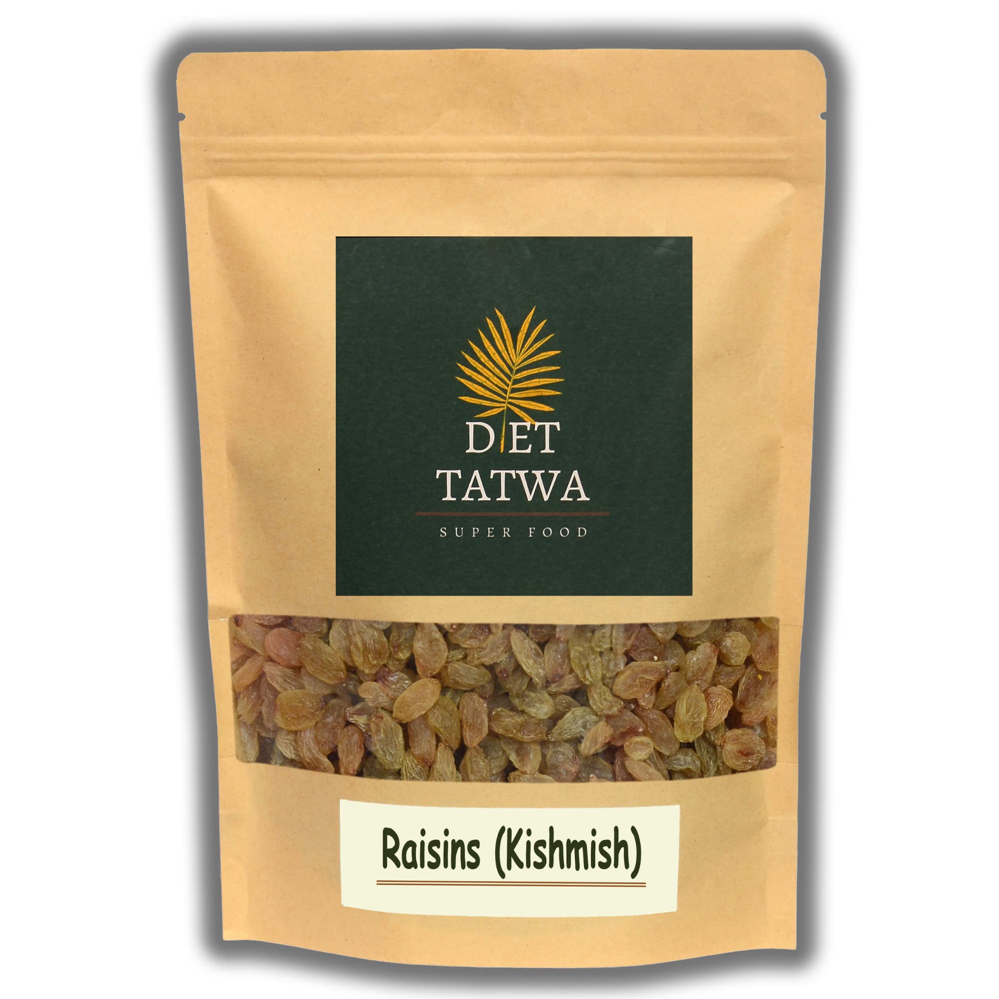 Diet Tatwa Premium Green Raisins Seedless Kismish | Amazing Quality Raisins | Rich in Iron & Vitamin B | Kishmish | Delicious & Healthy Snack | Dry Fruits | 100g Pack (B0BSFB98MZ) Amazon Price History, Amazon Price Tracker