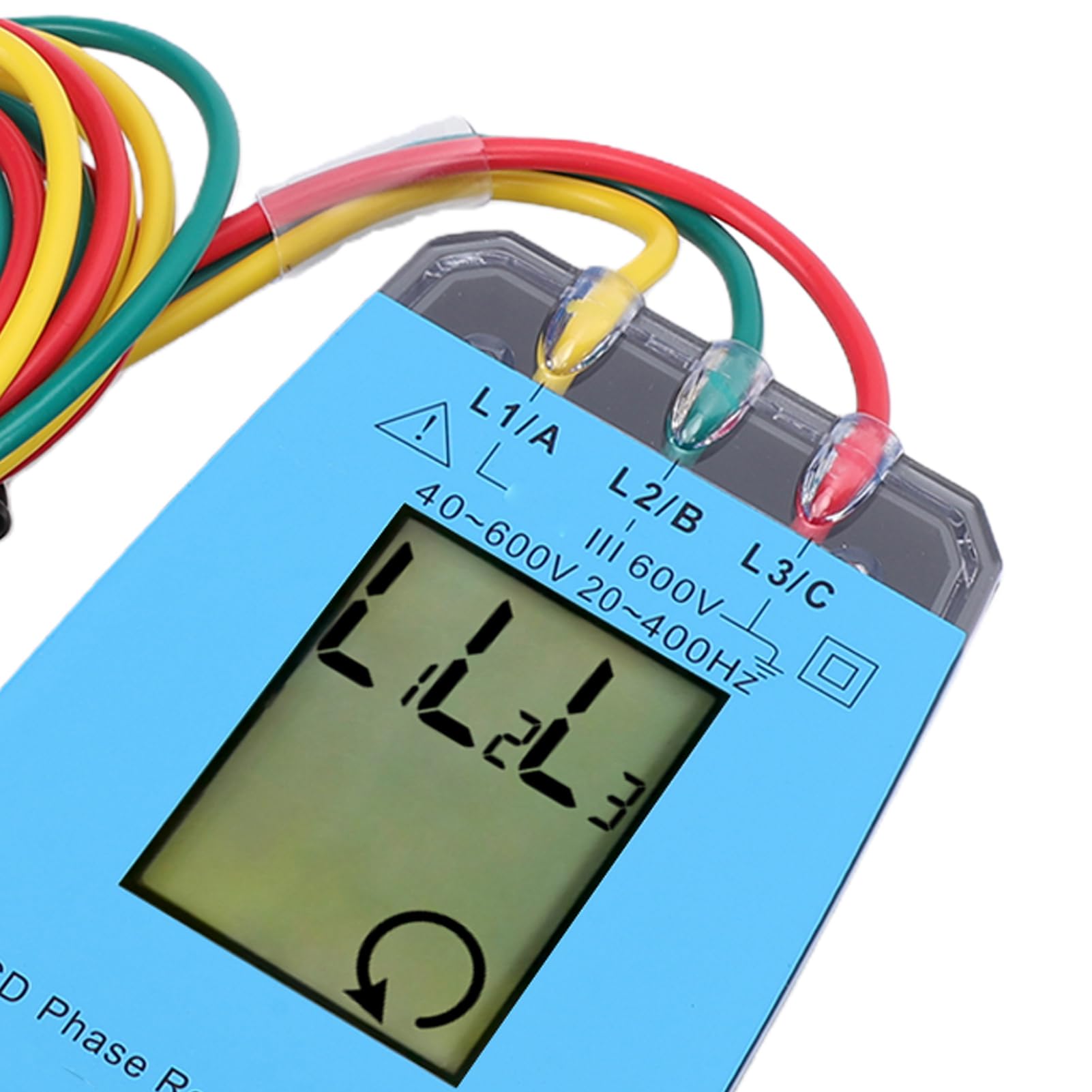Eujgoov Tester Kolejności Faz 20 Hz–400 Hz Trójfazowy Miernik Rotacji