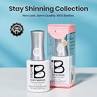 Vista 2 de Beetles - Gel de uñas constructor sin HEMA, permanece brillante, edificio transparente, fortalece las uñas débiles y extensiones para principiantes