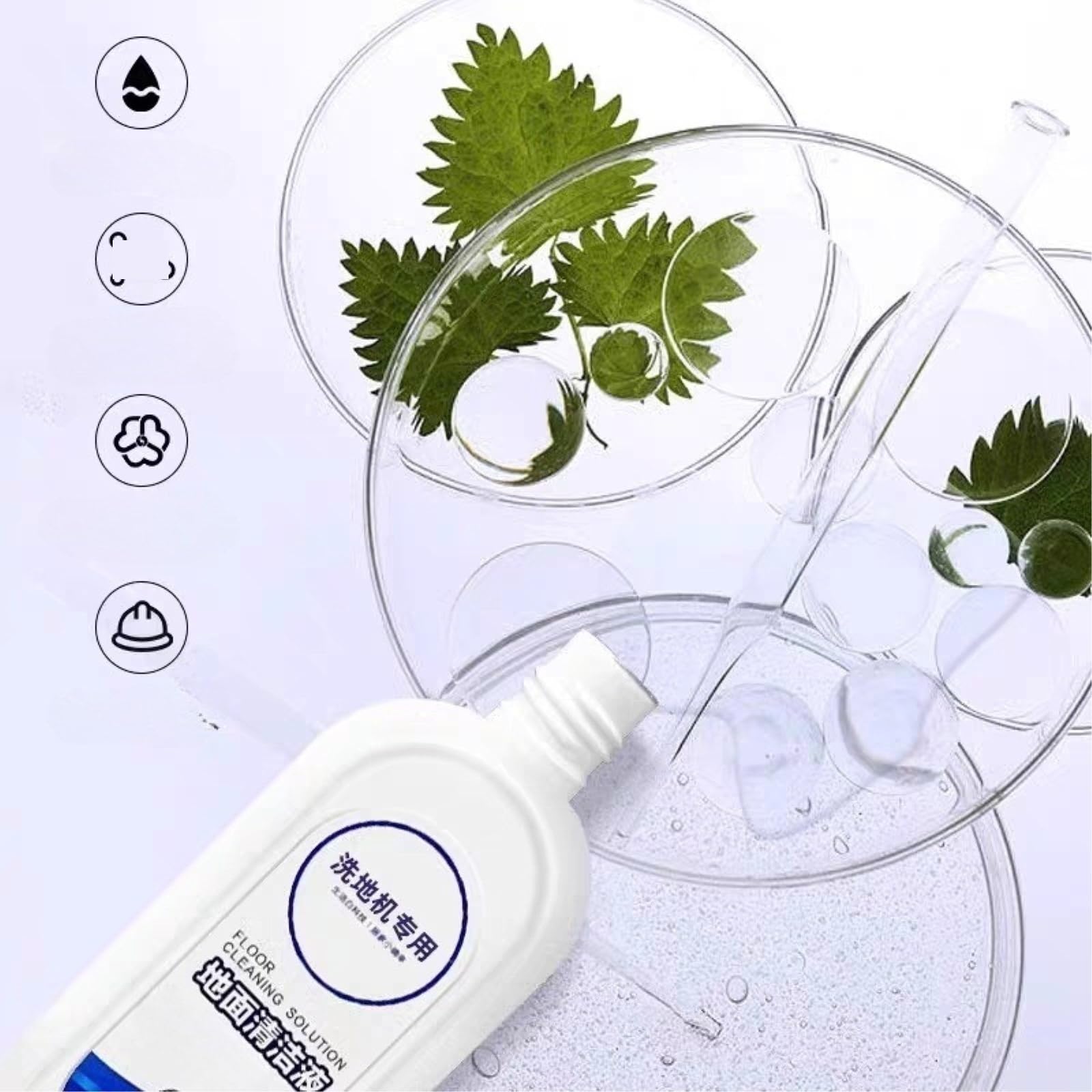 Solución de limpieza para fregadoras de pisos. Compatible para TINECO FLOOR ONE S3/S5/PRO/S6/S7. Soluciones de limpieza para múltiples superficies, 1 L (33.8 onzas líquidas)(1pcs)