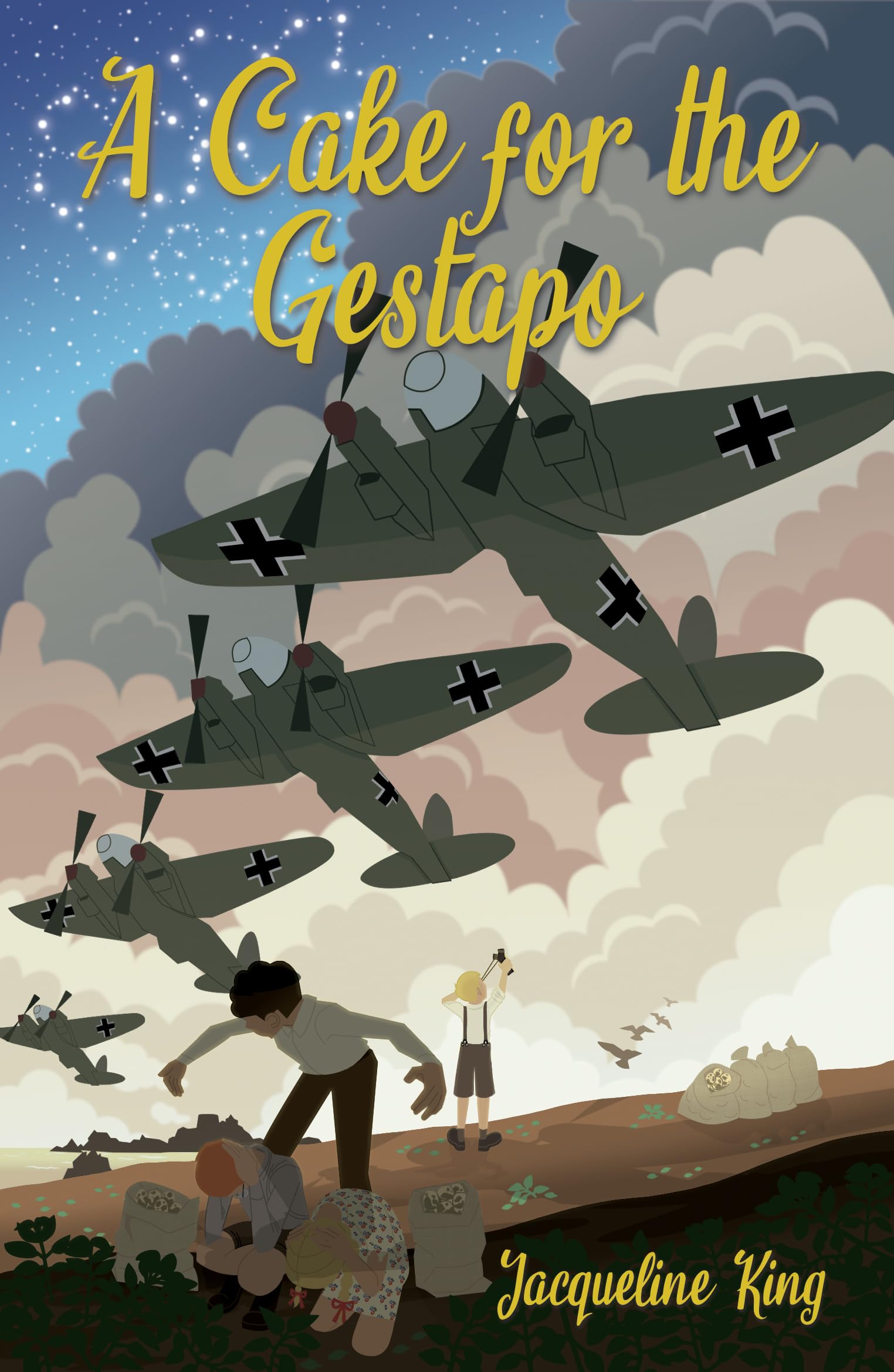 A Cake For The Gestapo by Jacqueline King, Isla Bousfield-Don... - 9781916204201