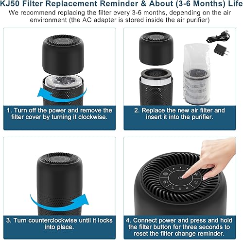 Miniatura 8 de Paquete de 2 purificadores de aire