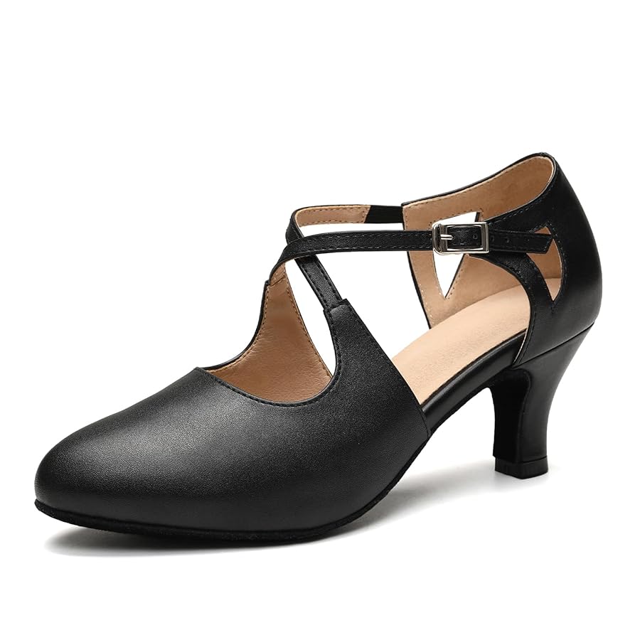 Scarpe Da Ballo Chiuse Scarpe Da Ballo Latino Donna Tacco Cm