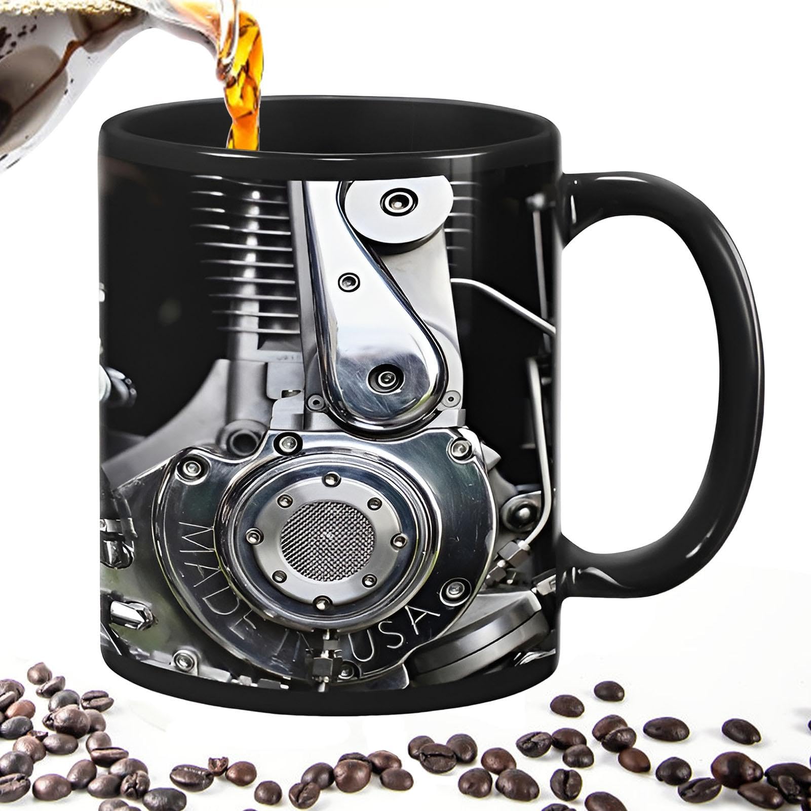 Mechanische gereedschapskist, beker, monteur, koffie-tumbler