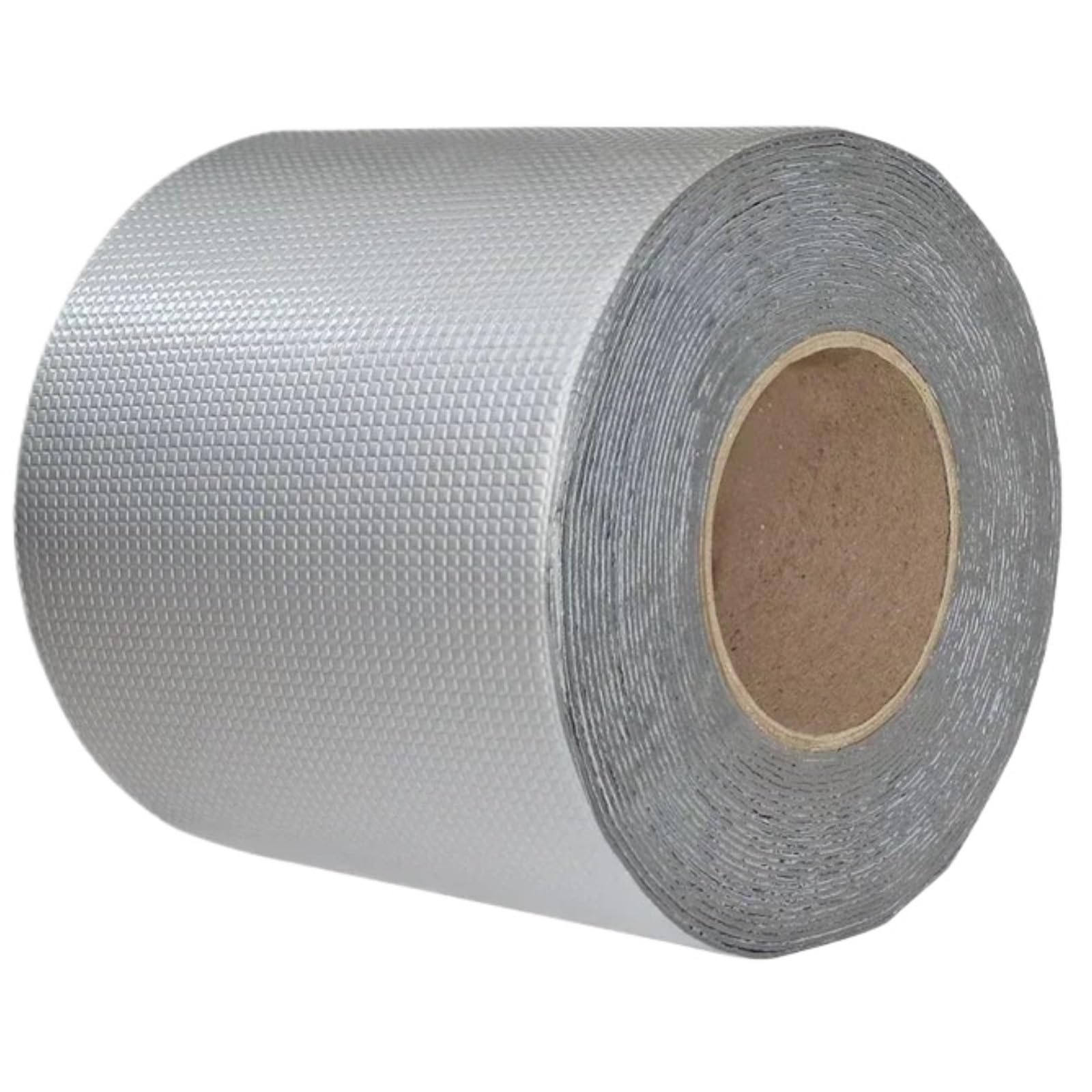 Nastro isolante in foglio di alluminio, Rotolo di nastro in foglio alluminio autoadesivo butilico resistente al calore in diverse dimensioni(100mmx10m)