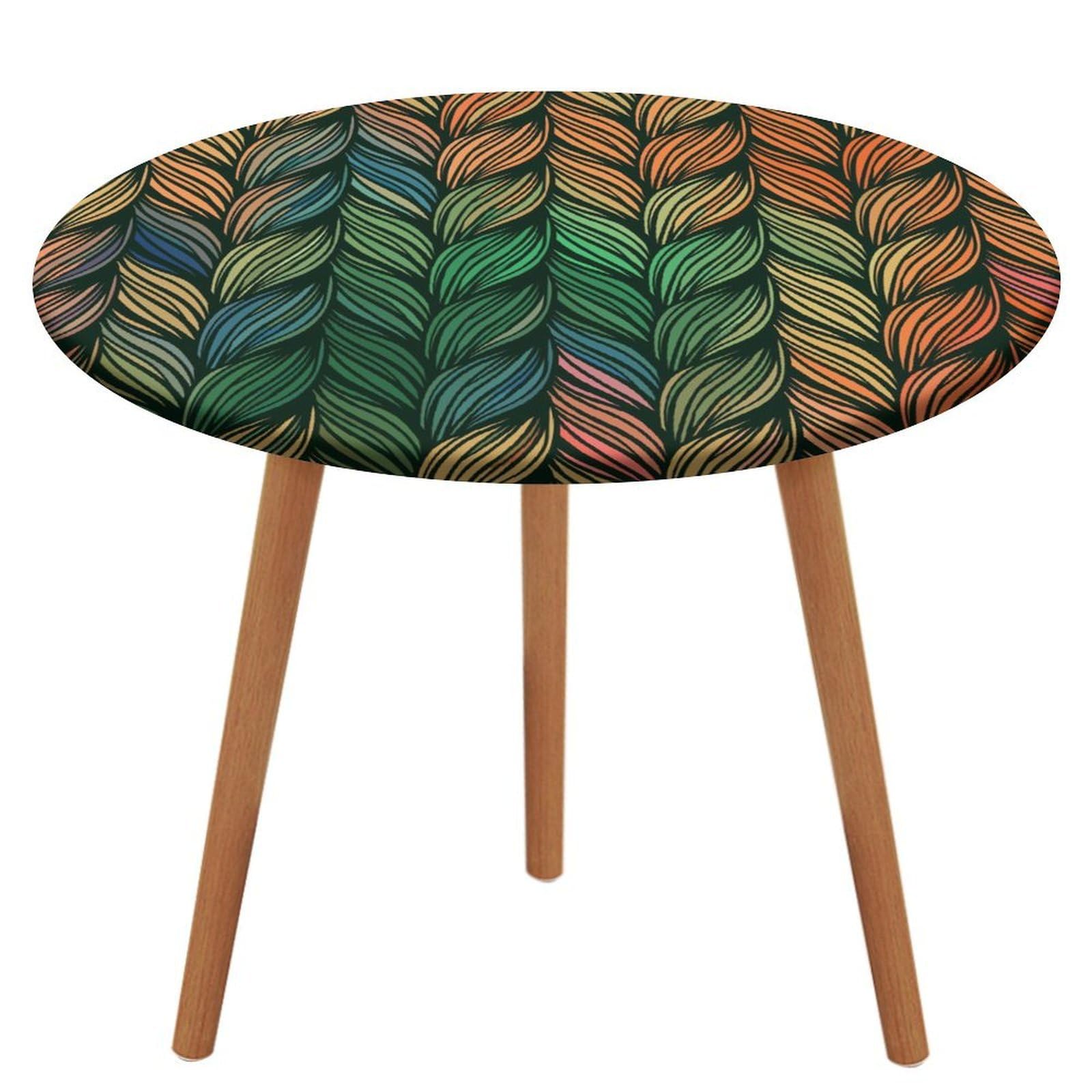 MZGFAQ Abstract Leaves Dining Table Cover Water Resistance Tablecloth For Home Restaurant Party