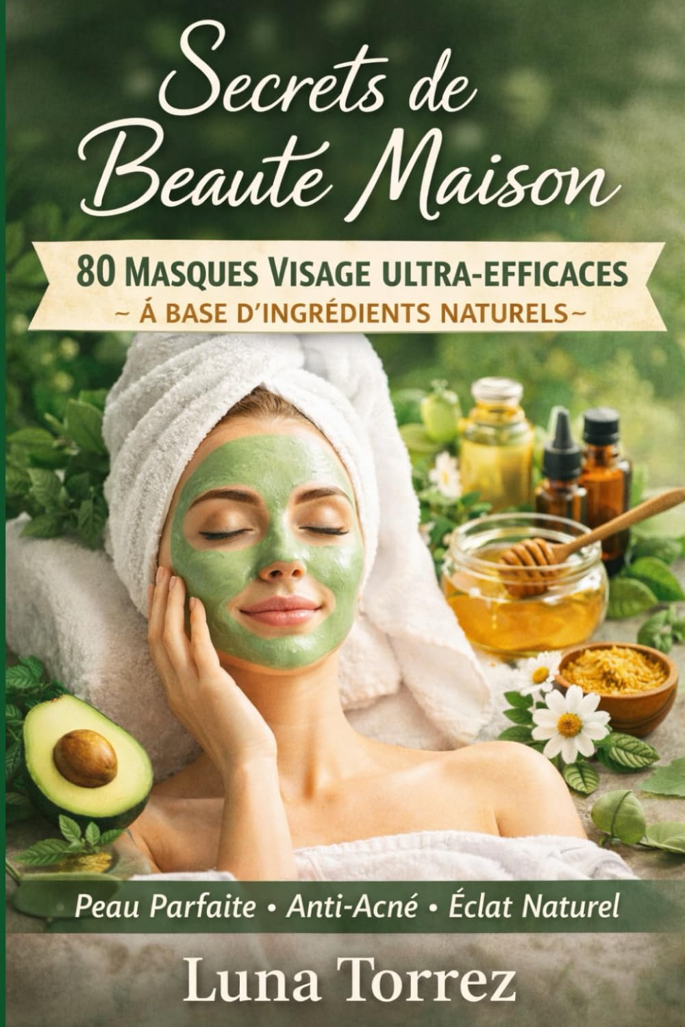 Secrets de Beauté Maison: 80 Masques Visage Ultra-Efficaces à Base d’Ingrédients Naturels
