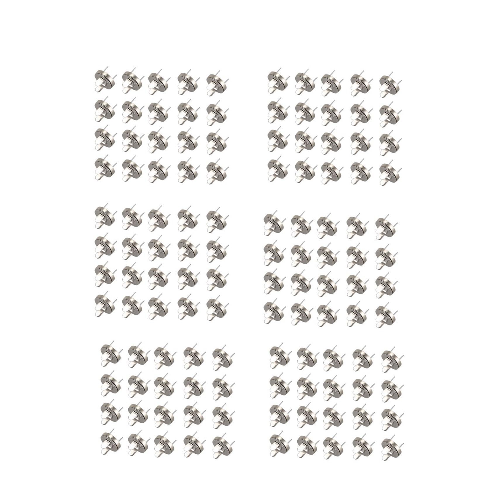 Boutons magnétiques 18mm pour couture et cuir - Lot de 120 fermoirs