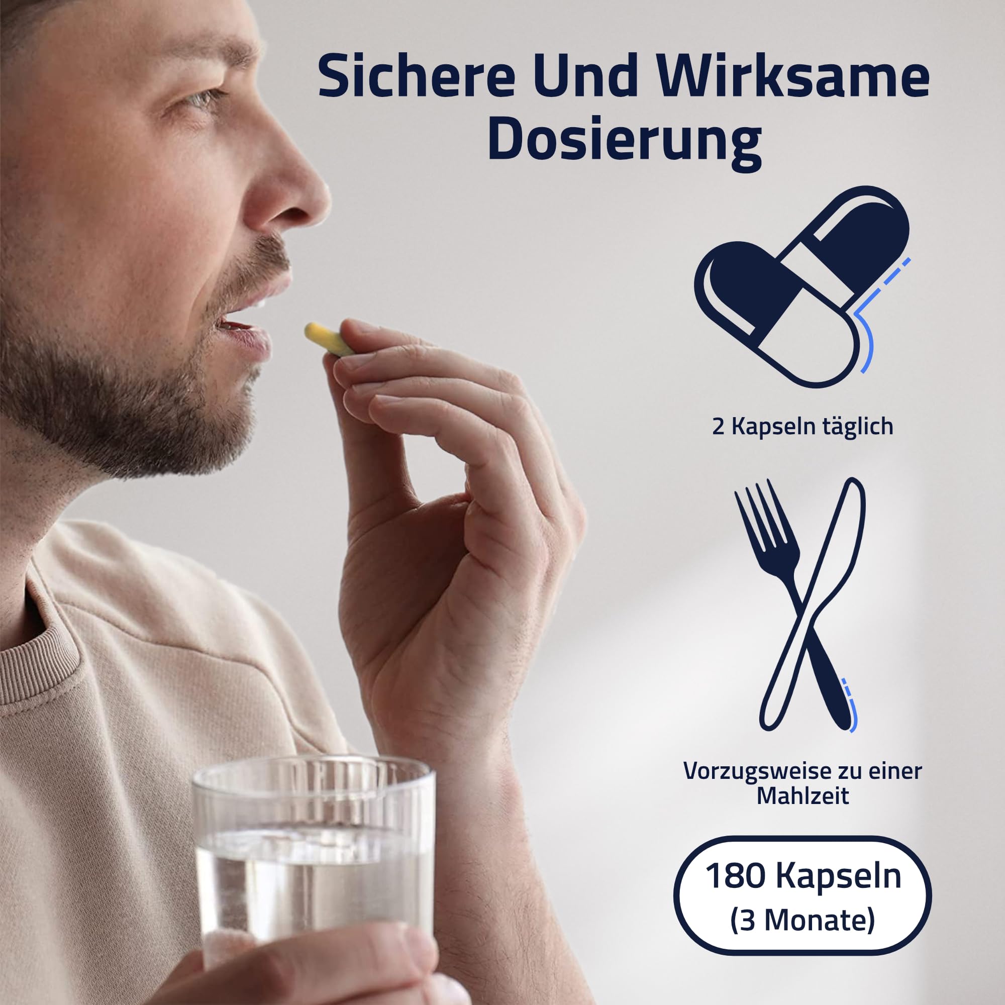 Health Fruchtbarkeits Multivitamine für Männer – 3-Monatsvorrat (3 x 60 Kapseln) – Mit Vitaminen, Mineralien & Antioxidantien zur Unterstützung der männlichen Fruchtbarkeit & Vitalität