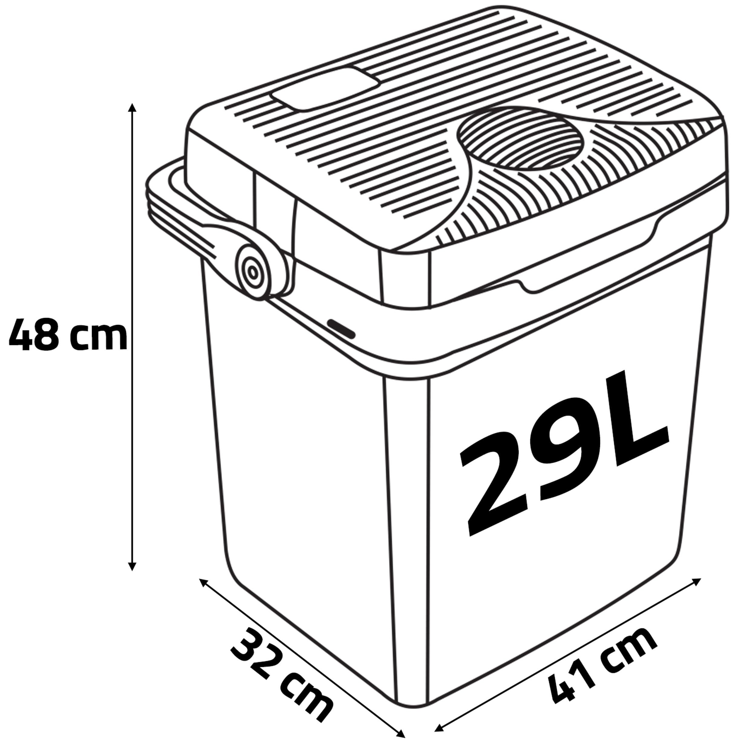 Berdsen Lodówki Turystyczne 21L-50L Parent