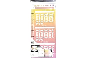 MAMBI, The Happy Planner - Classic Habit Trackers Half Sheet