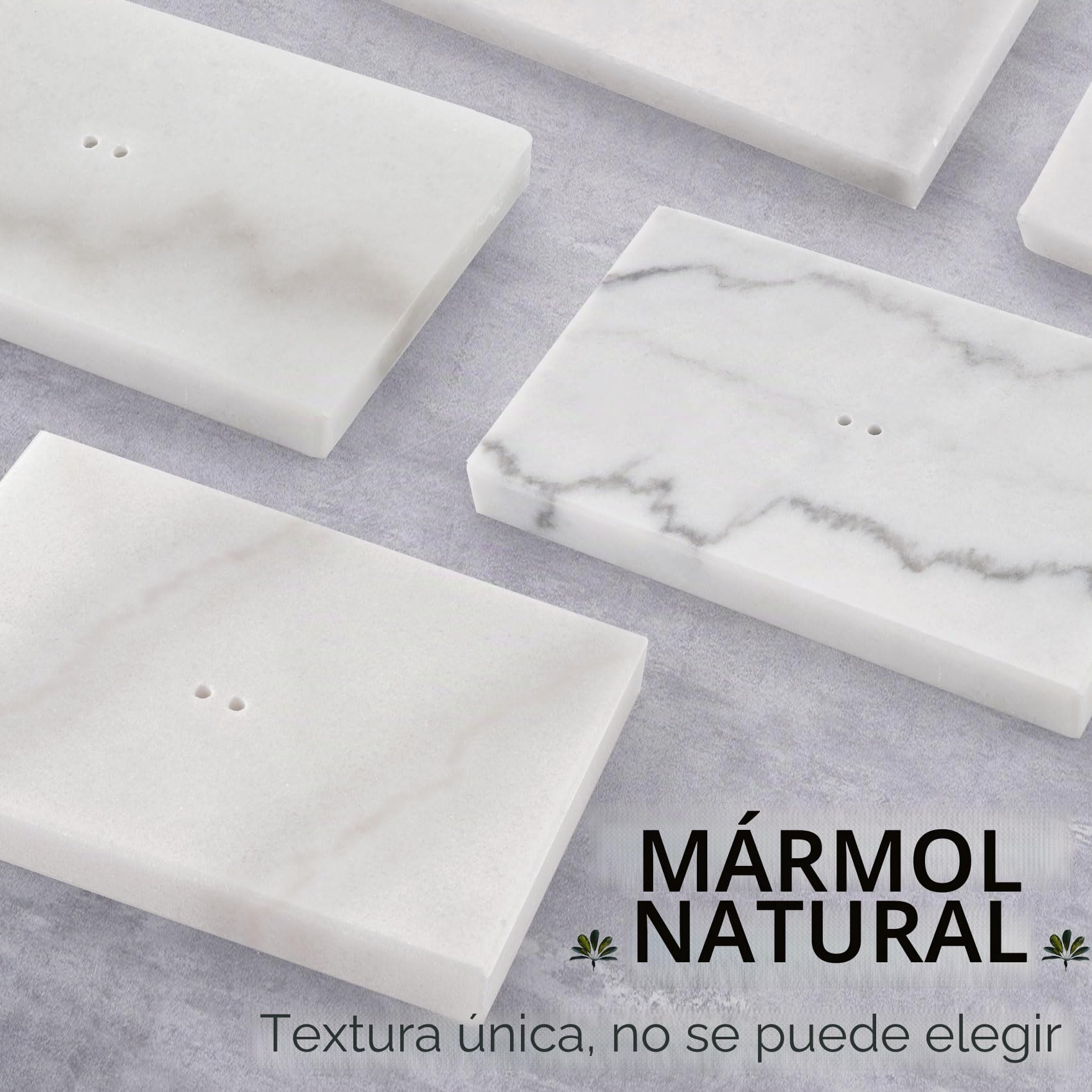 KOKOSIRI Toallero de Mano con Base de mármol para baño, Cocina, tocador, encimera, Acero Inoxidable Dorado de 15.7 Pulgadas de Altura, THS0002-SM-BG