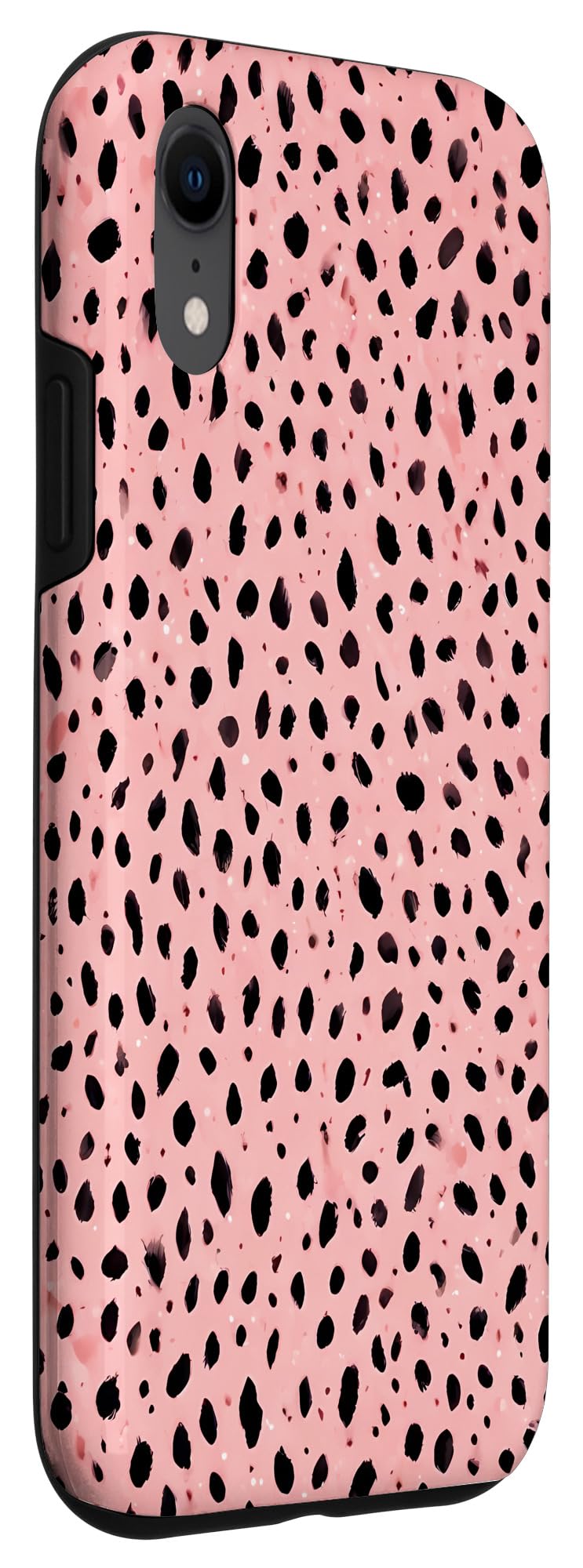 iPhone XR Pink Leopard Cheetah Print for Women Case - Image 3